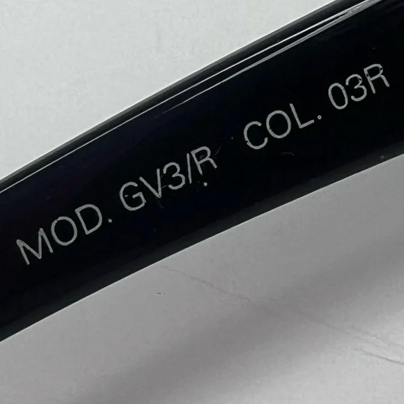 VERSACE Black/Pink Stripe Sunglasses MOD GV3 | PRELOVED!!💓🖤🕶️☀️ - Picture 6 of 14